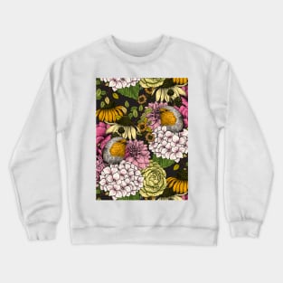 Robins in the garden Crewneck Sweatshirt